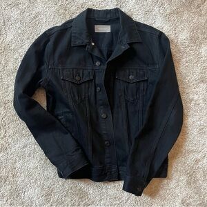 Everlane black denim jacket